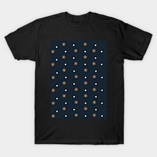 Colorful Dots And Stars T-Shirt